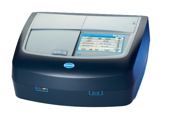 Espectrofotometro DR6000, UV-VIS con RFID